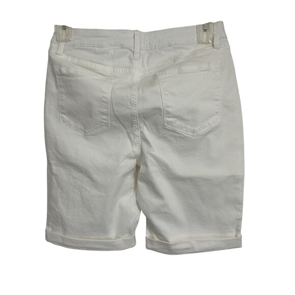 Sonoma Womens Bermuda Denim Shorts Size 12 Jorts Cotton Blend Vacation Beach - Picture 3 of 10